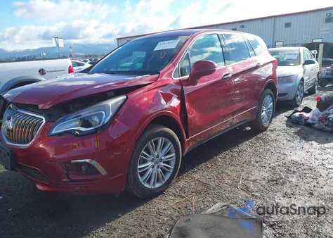2017 Buick Envision Preferred from USA, damaged, VIN LRBFXCSA4HD199005
